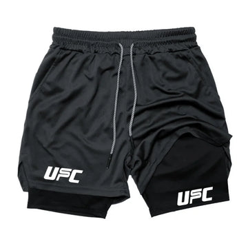 Boxing Double Shorts Mesh Quick Drying