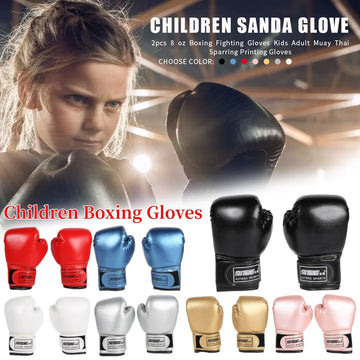 5-12YRS Boxing Training Sparring Gloves
