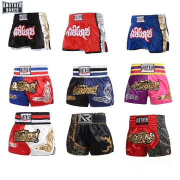 Muay Thai Man Kickboxing Shorts