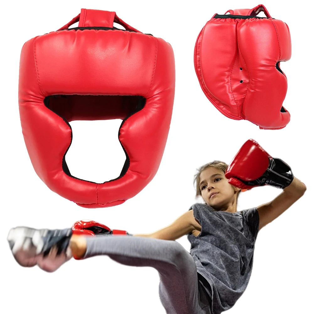 Safety Boxing Gloves Helmet